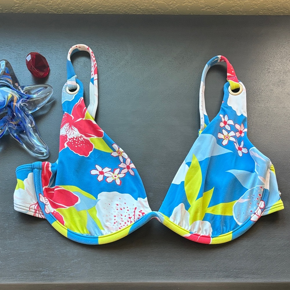 Roxy Floral Bikini Top